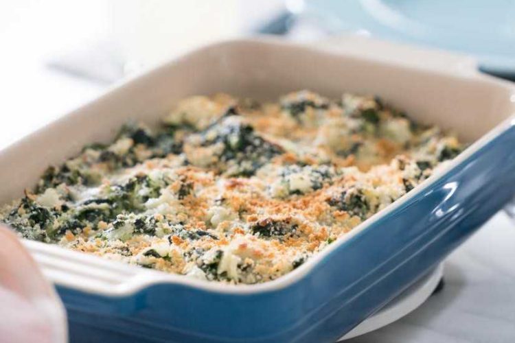 Spinach Gratin gurusway.com