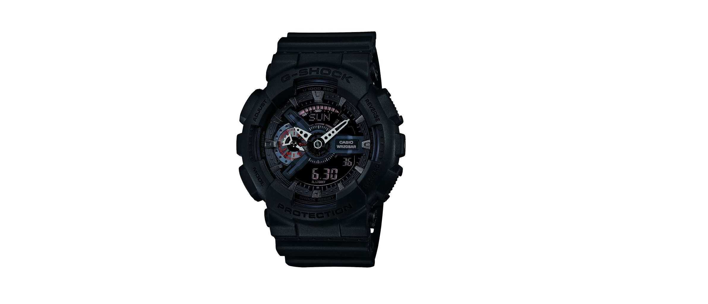 G-Shock Black Military Watch - gurusway.com