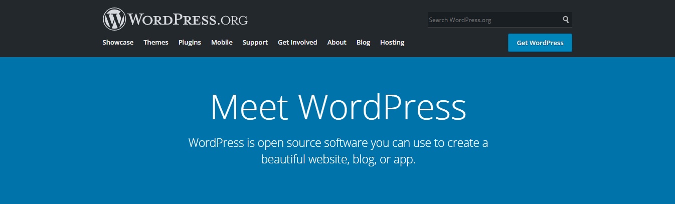 WordPress Screenshot