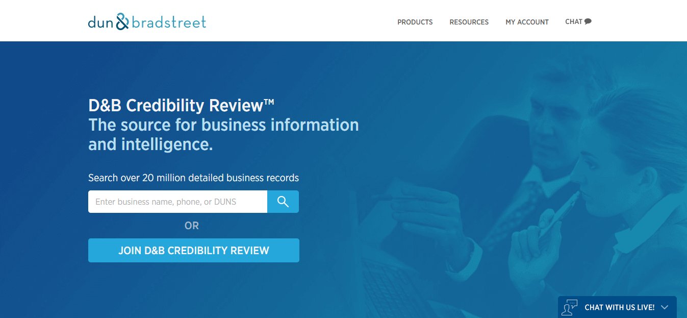 d&b review business directory