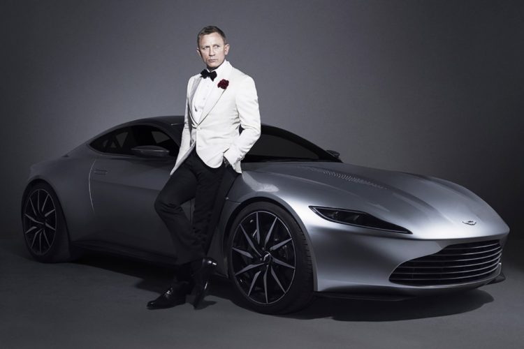 James Bond Aston Martin Spectre promotional pic