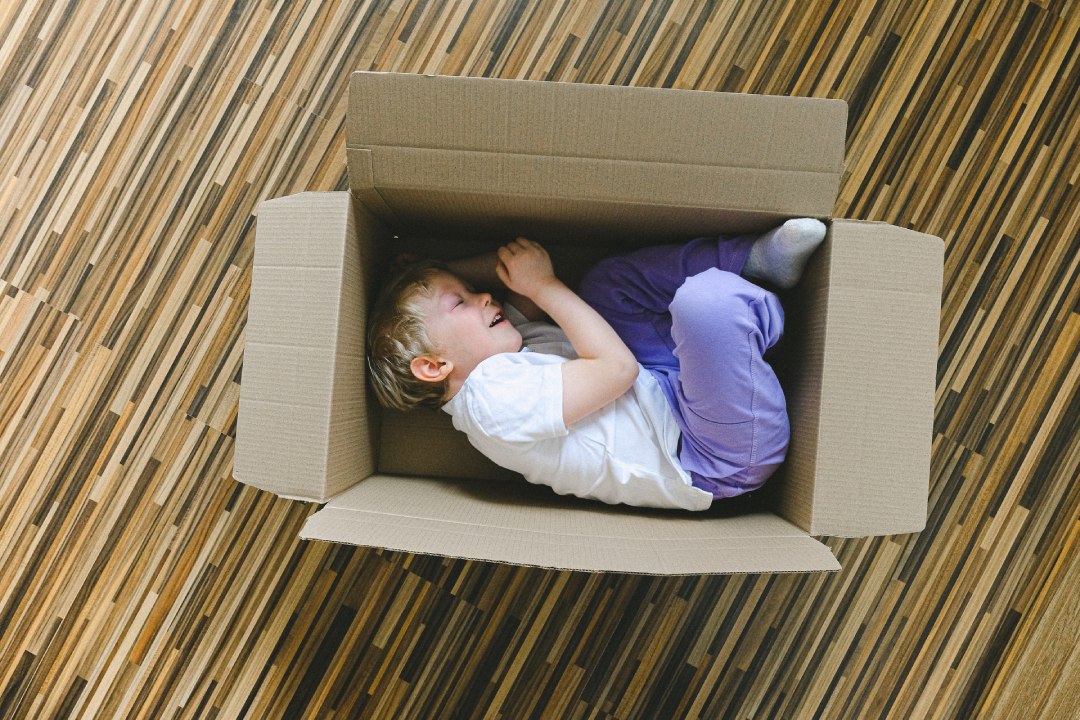 A Boy in a custom box