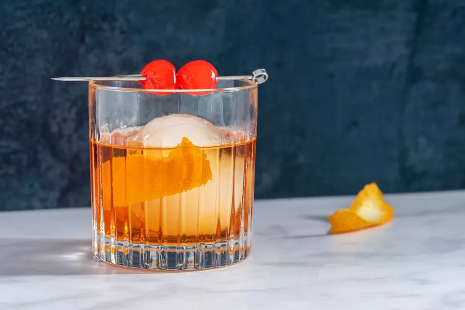 Old-Fashioned cocktail
