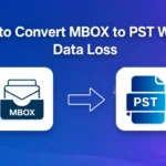 Image, showing how to convert MBOX to PST without data loss