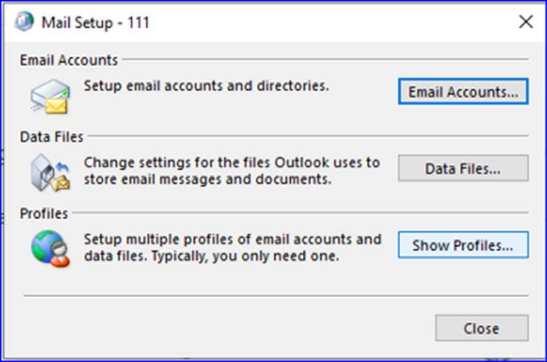 Mail Setup 111 (screenshot)