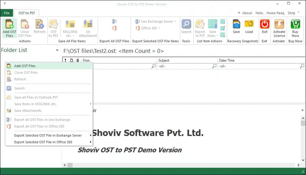 Add OST files screenshot